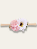 Colorful Flower Artificial Flower Headband - Bebehanna