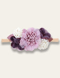 Colorful Flower Artificial Flower Headband - Bebehanna