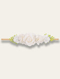 Colorful Flower Artificial Flower Headband - Bebehanna