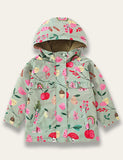 Cute Cartoon Print Coat - Bebehanna