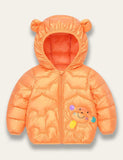 Cute Monkey Shiny Cotton Coat - Bebehanna