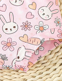 Easter Bunny Baby Printed Romper+Bunny Shorts - Bebehanna