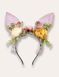 Easter Bunny Flower Headband - Bebehanna