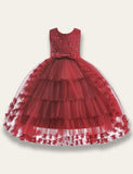 Elegant Lace Princess Party Dress