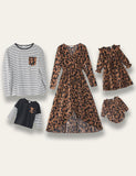 Family Matching Leopard Dress / Shirt - Bebehanna