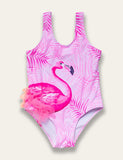 Flamingo One-piece Swimsuit