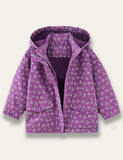 Floral Hooded Coat - Bebehanna