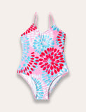 Flower One Piece Swimsuit - Bebehanna