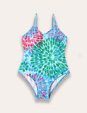 Flower One Piece Swimsuit - Bebehanna