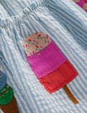 Ice Creams Appliqué Skirt - Mini Taylor