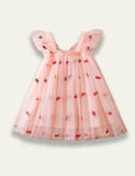 Polka Dot Gauze Party Dress - Bebehanna