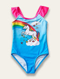 Rainbow Unicorn One Piece Swimsuit