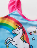 Rainbow Unicorn One Piece Swimsuit - Bebehanna