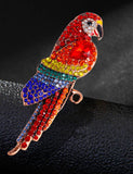 Retro Parrot Brooch - Bebehanna