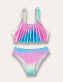 Ruffle Gradient Swimsuit - Bebehanna