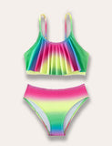 Ruffle Gradient Swimsuit - Bebehanna