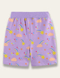 Shooting Star Print Shorts - Bebehanna