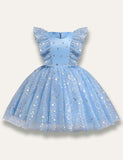 Starry Princess Tulle Party Dress - Bebehanna