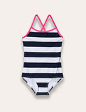 Striped One-piece Swimsuit - Bebehanna