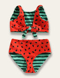 Summer Multi-color Fresh Printed Swimsuit - Bebehanna