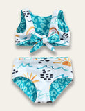 Summer Multi-color Fresh Printed Swimsuit - Bebehanna