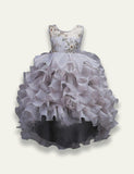 Trailing Cake Puffy Party Dress - Bebehanna