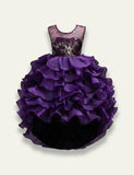 Trailing Cake Puffy Party Dress - Bebehanna