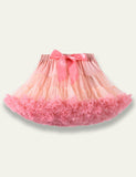 Tulle Fluffy Pleated Skirt