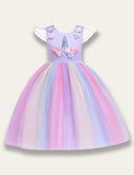 Unicorn Rainbow Party Dress - Bebehanna