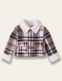 Winter Plaid Short Coat - Bebehanna