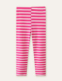 100%Cotton Striped Leggings - Bebehanna