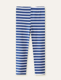 100%Cotton Striped Leggings - Bebehanna