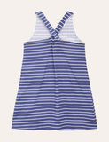 Animal Appliqué Striped Dress - Bebehanna