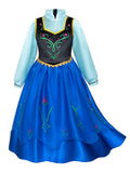 Anna Light up Princess Costumes Party Dress Up for Girls - Uporpor - Bebehanna