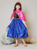 Anna Light up Princess Costumes Party Dress Up for Girls - Uporpor - Bebehanna