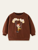 Balloon Girl Printed Sweatshirt