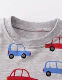 Car Printed Sweatshirt - Bebehanna