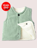 Cord Plus Fleece Vest - Bebehanna