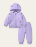 Cute Bear Hooded Set