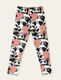 Cute Floral Animal Full Printed Leggings - Bebehanna