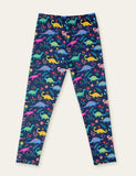 Cute Floral Animal Full Printed Leggings - Bebehanna