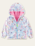 Cute Rabbit Printed Jacket - Bebehanna