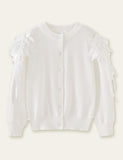 Cute Wings Design Button Sweater Cardigan - Bebehanna