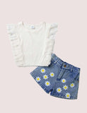 Ensemble tanin sans manches Daisy