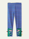 Dinosaur Appliqué Leggings - Bebehanna