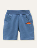 Dinosaur Cute Embroidered Shorts - Bebehanna