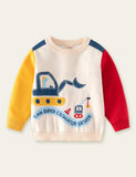 Dinosaur Excavator Sweater - Bebehanna