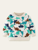 Dinosaur Full Printed Sweatshirt - Bebehanna