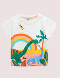 Dinosaur Park Rainbow T-shirt - Bebehanna