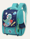 Dinosaur Printed Schoolbag Backpack - Bebehanna